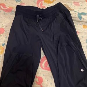 Navy blue lululemon dance pants